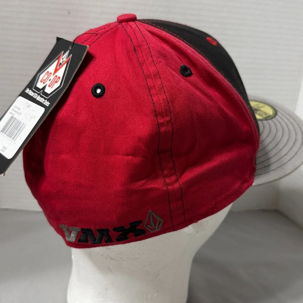 New Era X Volcom 59Fifty Nico Izzi Y2K Racer Embroidered Collectors Cap Sz 7 3/8